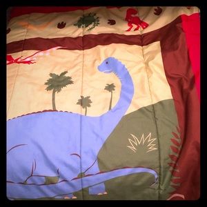 Kids full size dinosaur comforter and sheets